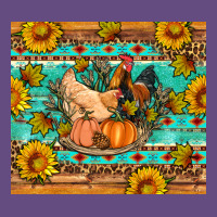 Fall Coop Animals Pumpkin Vintage Hoodie | Teevron