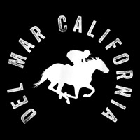 Del Mar California Horse Racing T Shirt Heavy Core Tee | Teevron
