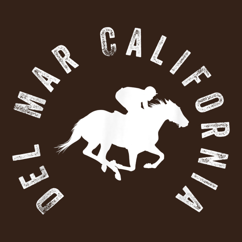 Del Mar California Horse Racing T Shirt Heavy Core Tee by linhVisuals | Teevron