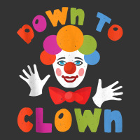 down to clown funny circus tank top | Teevron