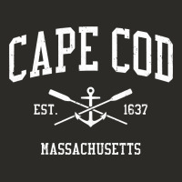 Cape Cod Ma Vintage Crossed Oars & Boat Anchor Sports Sweatshirt Heavy Core Tee | Teevron