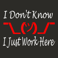 I Don't Know I Just Work Here     T Shirt Heavy Core Tee | Teevron