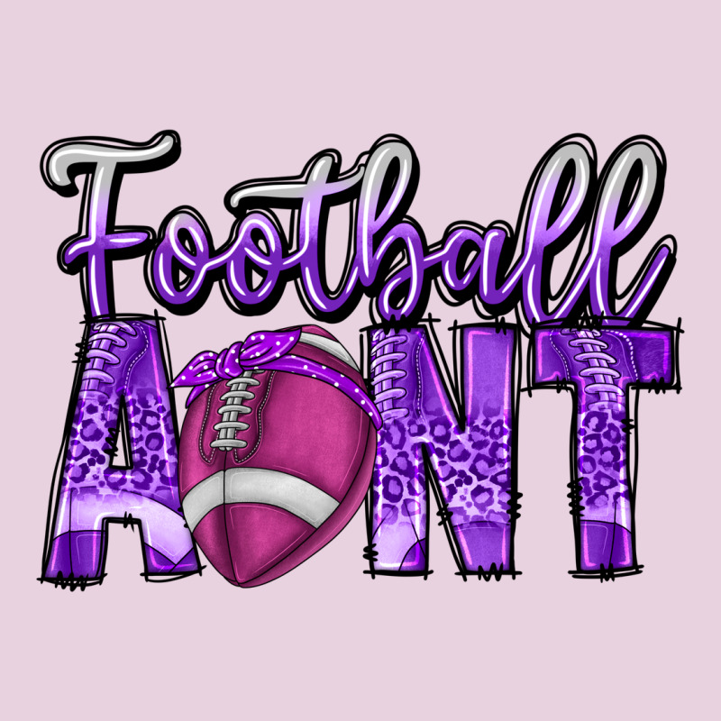 Football Aunt Ladies Tee by CowhideDigitalArt | Teevron
