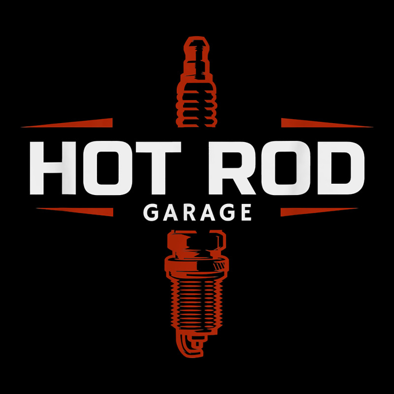 Hot Rod Garage Custom Retro Classic Car Spark Plug T Shirt Heavy Core Tee by linhVisuals | Teevron