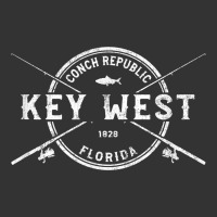 key west fl vintage crossed fishing rods t shirt | Teevron