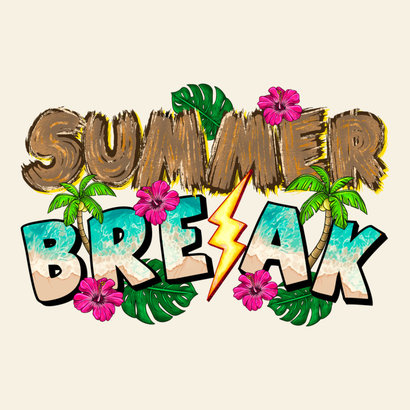Summer Break Vintage Tee by CowhideDigitalArt | Teevron