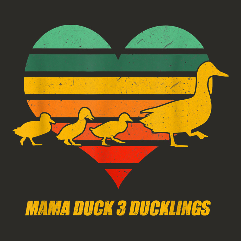 Mama Duck Mother Of 3 Duckling Funny Mom Mommy Animal Lover T Shirt Heavy Core Tee by linhVisuals | Teevron