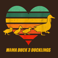Mama Duck Mother Of 3 Duckling Funny Mom Mommy Animal Lover T Shirt Heavy Core Tee | Teevron
