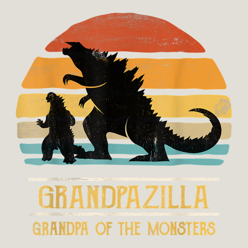 Mens Grandpazilla Grandpa Of Monsters Retro Halloween Christmas T Shir Heavy Core Tee by linhVisuals | Teevron