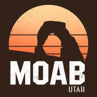 Moab Utah Arches National Park Vintage Retro Outdoor Hiking Pullover H Heavy Core Tee | Teevron