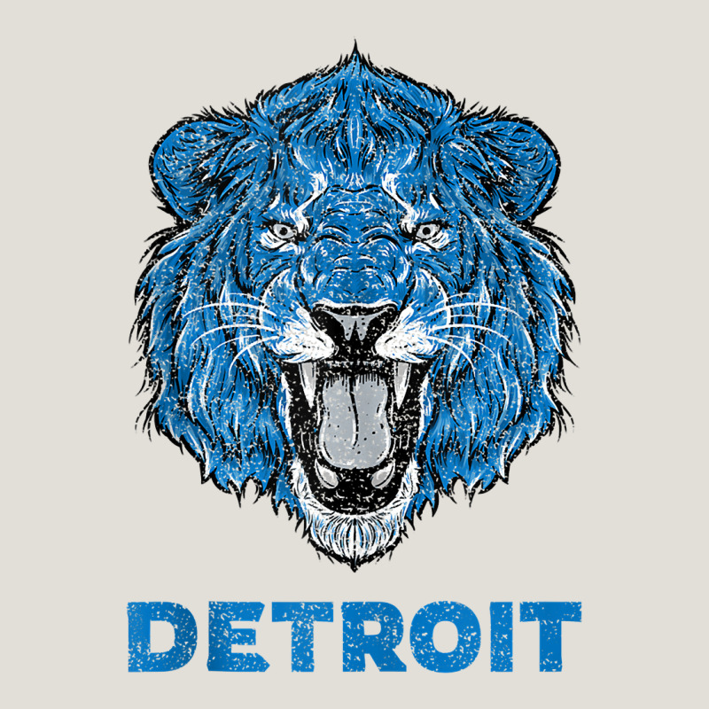 Funny Vintage Lion Face Head Detroit Gifts Tank Top Heavy Core Tee by linhVisuals | Teevron