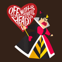Alice In Wonderland Queen Of Hearts Off With Their Heads Tank Top Heavy Core Tee | Teevron