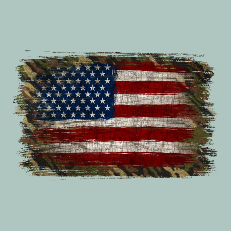Camouflage Usa Flag Background Premium Sweatshirt by Jasminsmagicworld | Teevron