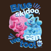 Blue's Clues & You Blue Skidoo, We Can Too Tank Top Heavy Core Tee | Teevron