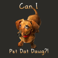 Can I Pet Dat Dawg Funny Dog Dachshund Lover Doxie Gift T Shirt Heavy Core Tee | Teevron