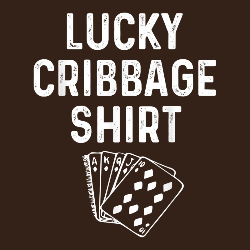 Funny Cribbage Shirt Lucky Card Game Player Lover Gift T Shirt Heavy Core Tee by linhVisuals | Teevron