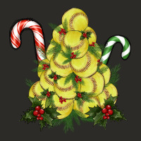 Softball Christmas Tree Heavy Core Tee | Teevron