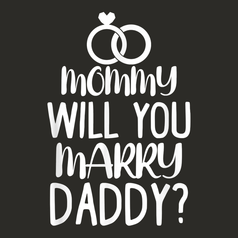 Kids Mommy Will You Marry My Daddy Funny Marriage Proposal T Shirt Heavy Core Tee by linhVisuals | Teevron