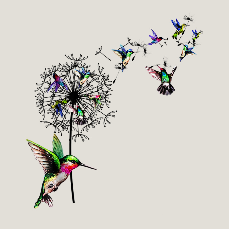 Bird Hummingbird Dandelion Flowers Shirt For Women Men T Shirt Heavy Core Tee by linhVisuals | Teevron