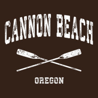 Cannon Beach Oregon Vintage Nautical Crossed Oars T Shirt Heavy Core Tee | Teevron