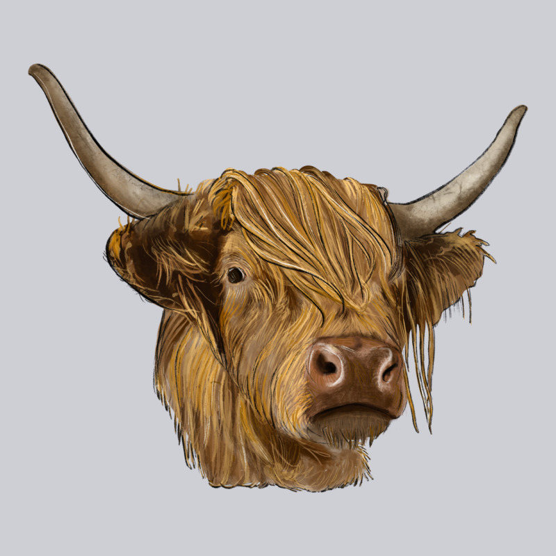 Highland Cow Heavyweight Sweatshirt by RanaPortraitStore | Teevron