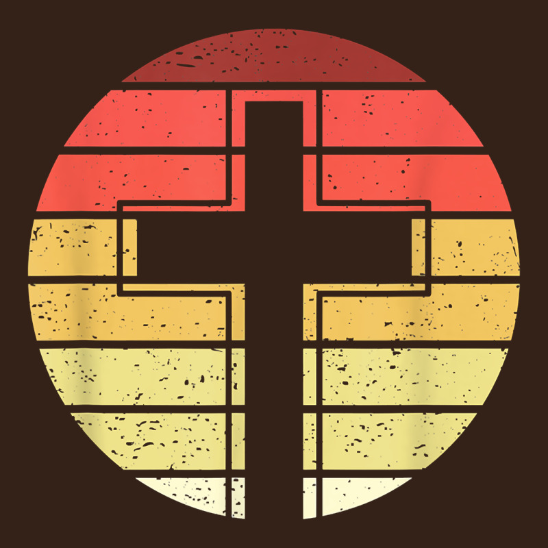Jesus Cross Retro Style Vintage T Shirt Heavy Core Tee by linhVisuals | Teevron