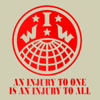 Iww Injury One Is Injury To All Front And Back Red Zip Hoodie Heavy Core Tee | Teevron