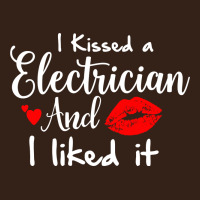 I Kissed An Electrician And I Liked It For Girlfriend Wife Pullover Ho Heavy Core Tee | Teevron