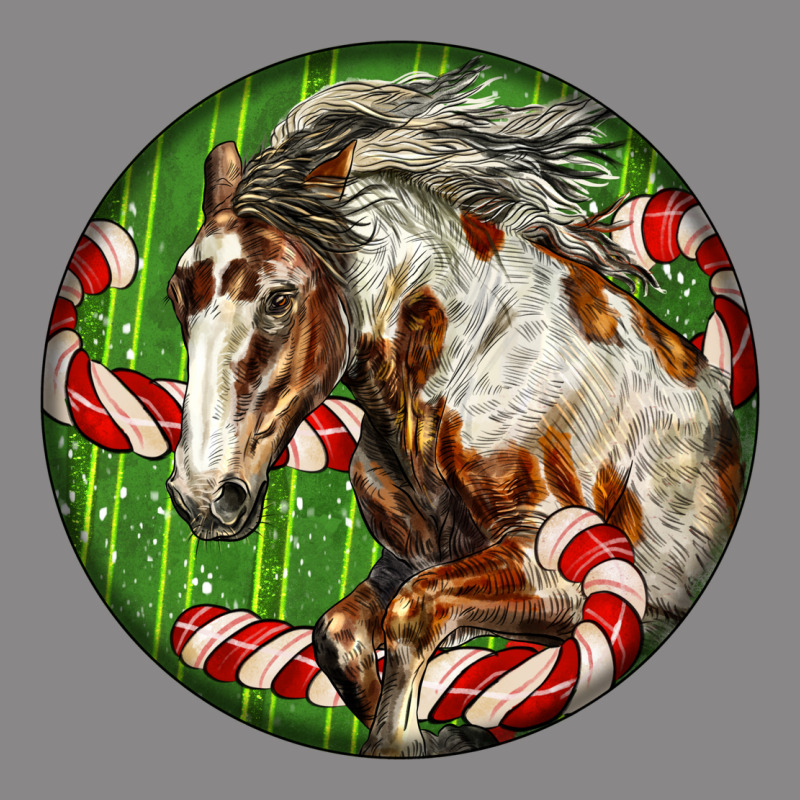 Horse Christmas Vintage Tee by LillyAllenDesigns | Teevron