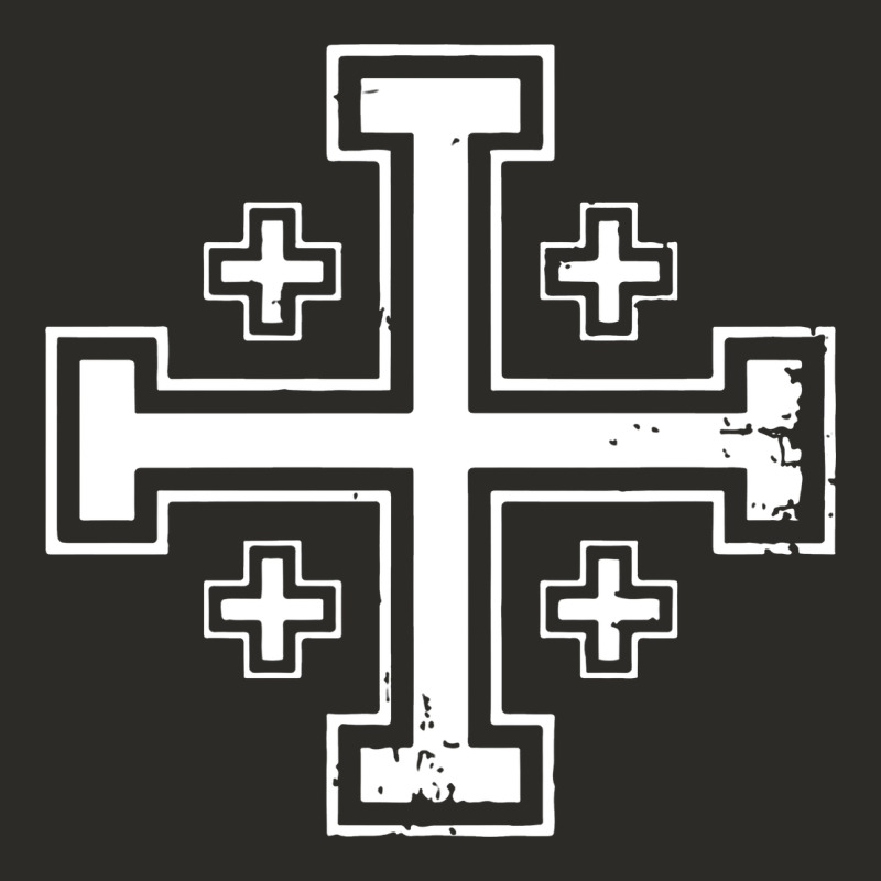 Crusader Cross Of Jerusalem Knights Templa Heavy Core Tee by linhVisuals | Teevron