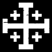 Crusader Cross Of Jerusalem Heavy Core Tee | Teevron