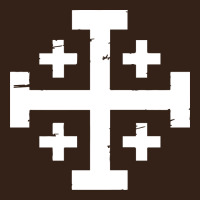 Crusader Cross Of Jerusalem Heavy Core Tee | Teevron