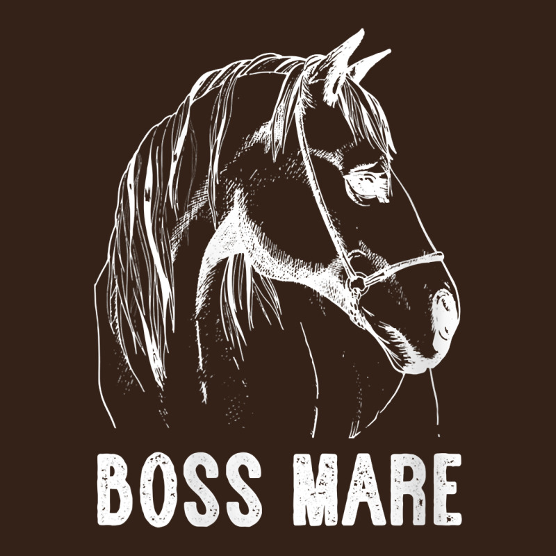 Womens Boss Mare Horseback Riding Equestrians Men Horse Women Gift V N Heavy Core Tee by linhVisuals | Teevron