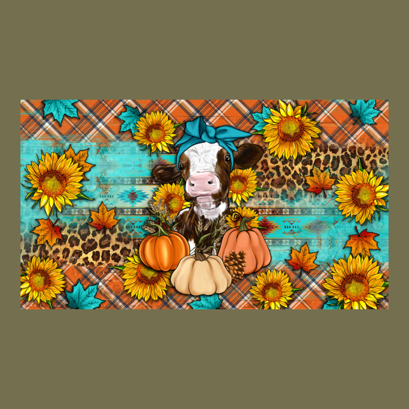 Fall Cow Vintage Hoodie by Artiststas | Teevron
