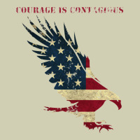Courage Is Contagious And Eagle Heavy Core Tee | Teevron