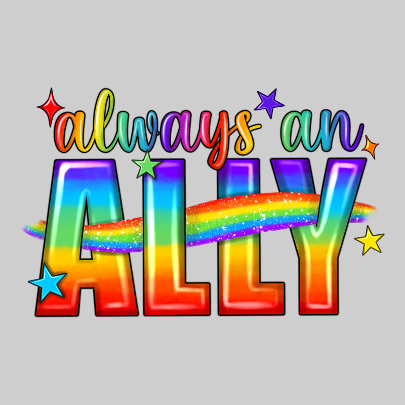Always An Ally Pride Lgbtq Premium Tee by BundleAndBundleShop | Teevron