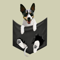 Rat Terrier Dog In Pocket, Rattie Puppy, Ratting Terrier T Shirt Heavy Core Tee | Teevron