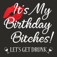 Womens It's My Birthday Bitches! Funny Drunk Party Birthday Girls V Ne Heavy Core Tee | Teevron