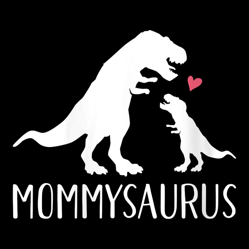 Womens Mommysaurus Mom And Baby Dinosaur V Neck T Shirt Heavy Core Tee by linhVisuals | Teevron