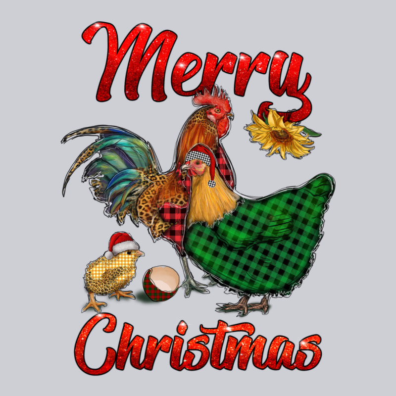 Merry Christmas Chickens Heavyweight Sweatshirt by RanaPortraitStore | Teevron