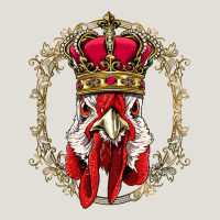 Chicken Chick King Chicken Wearing Crown Queen Chicken Animal 228 Roos Heavy Core Tee | Teevron