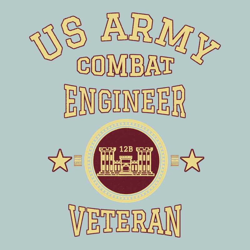 Us Army Combat Engineer Combat Engineer Veteran Gift Pullover Hoodie Heavy Core Tee by linhVisuals | Teevron