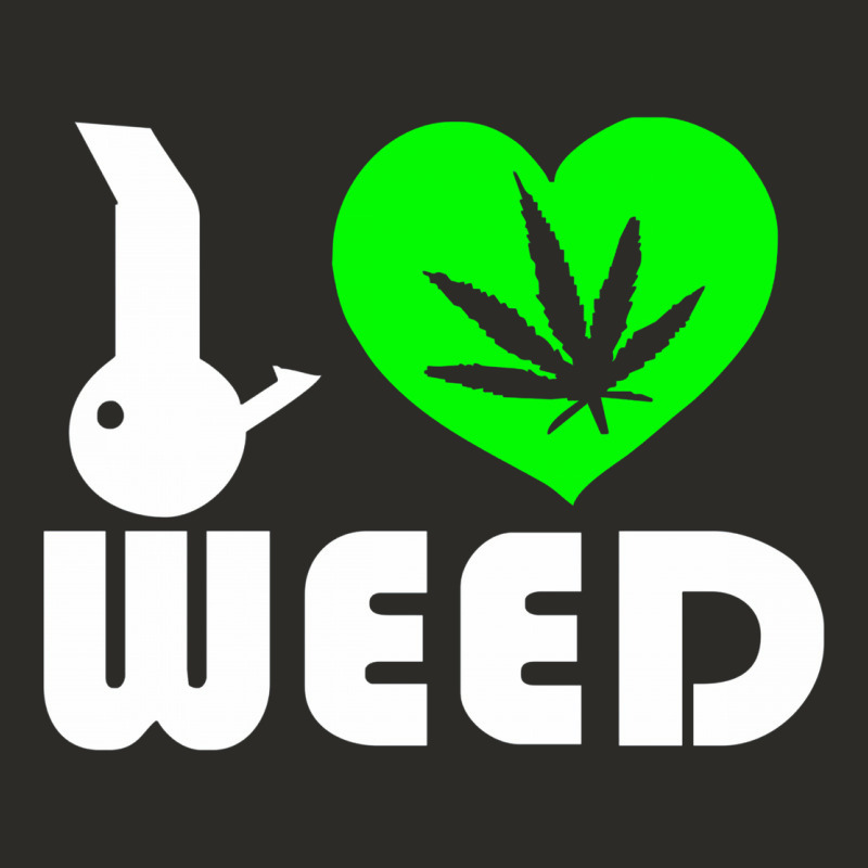 I Love Weed Fun Heavy Core Tee by linhVisuals | Teevron