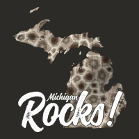 Great Lakes Shaped Men Women Petoskey Stone Michigan Rocks Pullover Ho Heavy Core Tee | Teevron