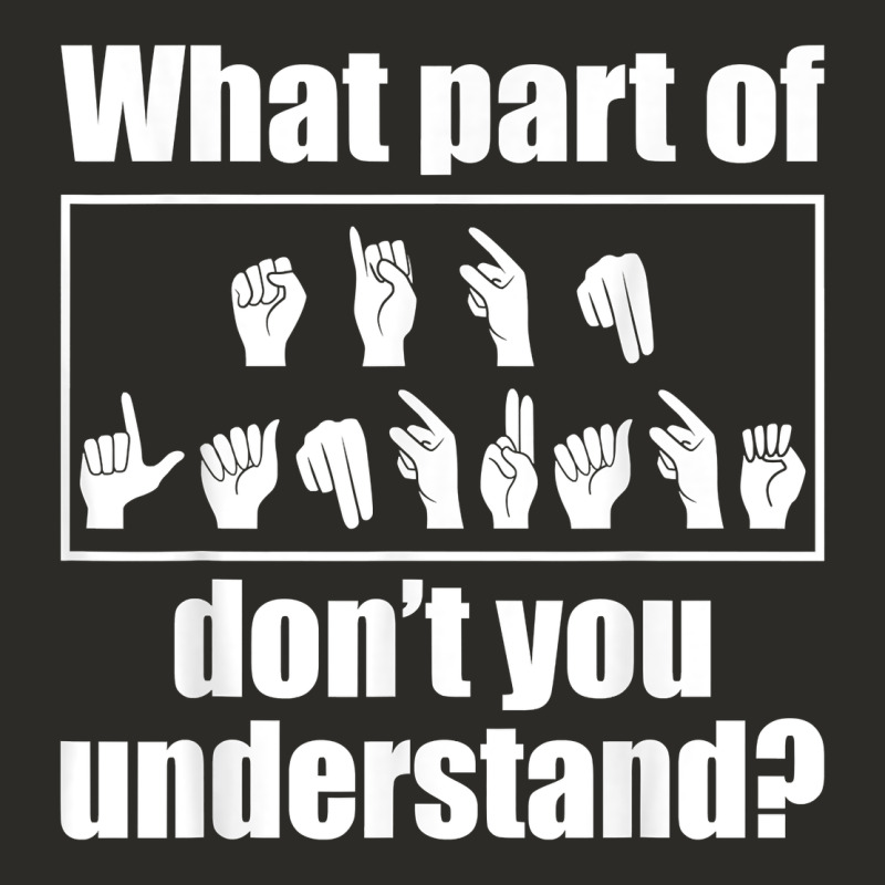 Funny Sign Language Gift Men Women Hand Symbol Interpreter T Shirt Heavy Core Tee by linhVisuals | Teevron