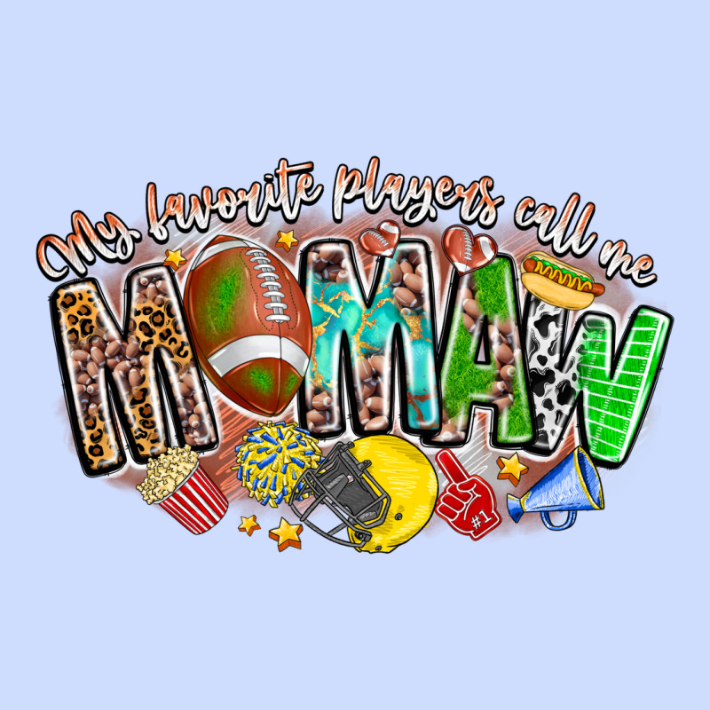 My Favorite Players Call Me Mawmaw Urban Heavy Tee by CowhideDigitalArt | Teevron