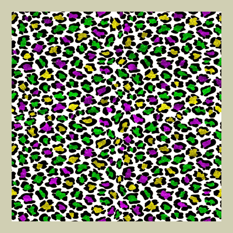 Mardi Gras Leopard  Seamless Pattern Heavy Core Tee by FaDigitalArtStudio | Teevron