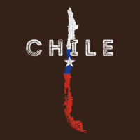 Chilean Map And Flag   Distressed Chile Souvenir T Shirt Heavy Core Tee | Teevron