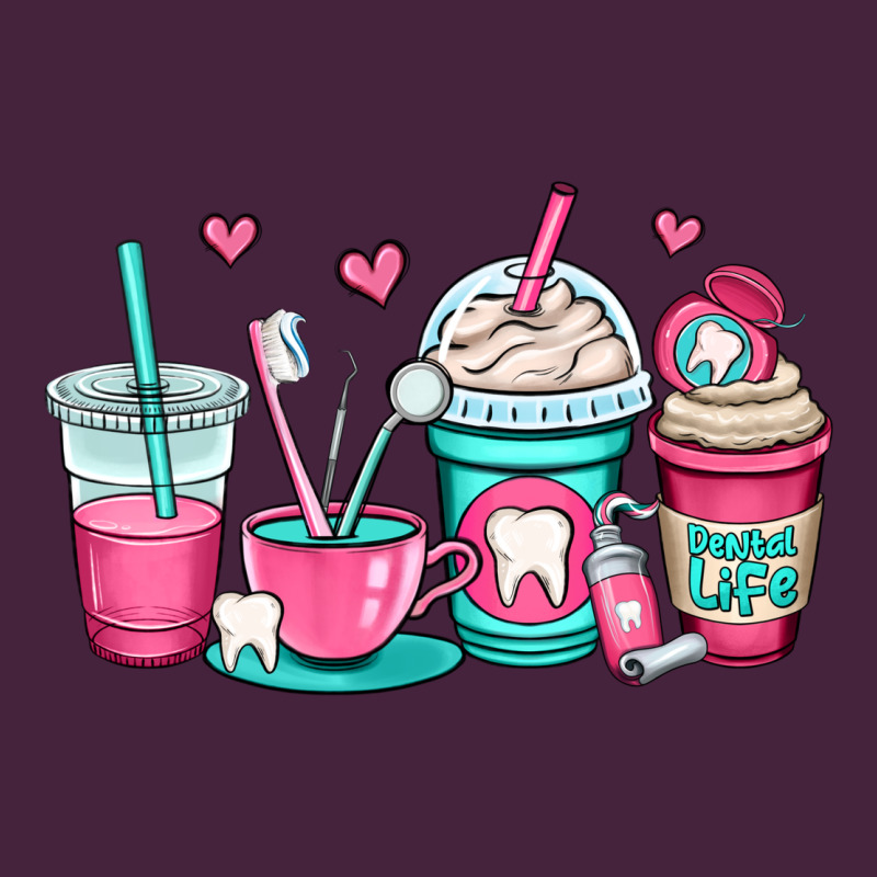 Dentist Coffee Cups Classic Tee by OliviaCreatesArt | Teevron