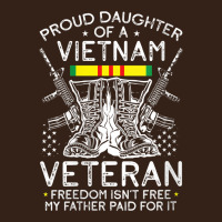 Womens Proud Daughter Of A Vietnam Veteran Freedom Isn't Free V Neck T Heavy Core Tee | Teevron